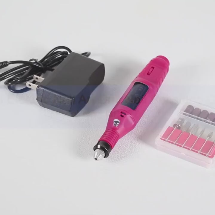 Kit pulidor de uñas eléctrico